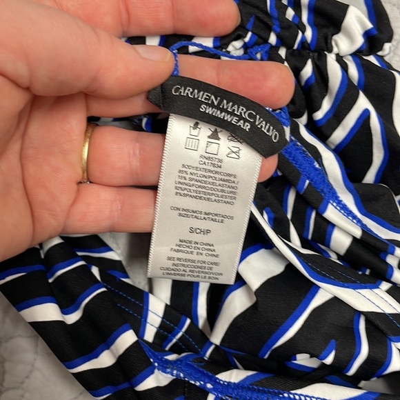 S NWOT Carmen Marc Valvo Swim Bottom E05 6489 - Picture 7 of 7